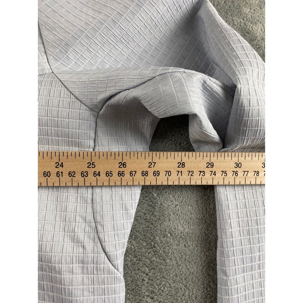 Nike Tech Pack Men XL Bomber Jacket Grey Grid Full Zip Textured Sportswear Coat - Picture 10 of 16